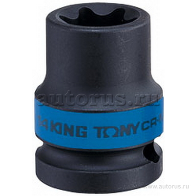 Головка торцевая ударная TORX Е-стандарт 1/2, E16, L 38 мм KING TONY 457516M